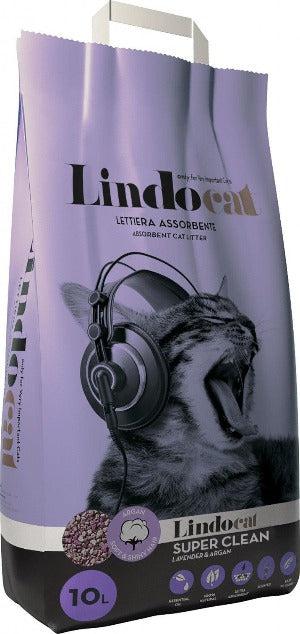 Lindocat Super Clean Lettiera gatto 100% Urasite 10L - Emalles