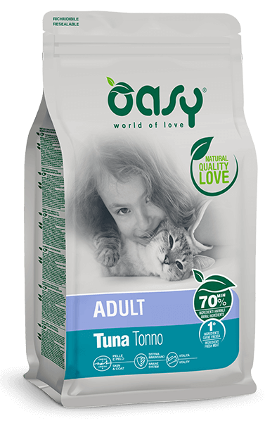 Oasy Lifestage Adult Tonno secco gatti 1.5kg-Oasy-Emalles